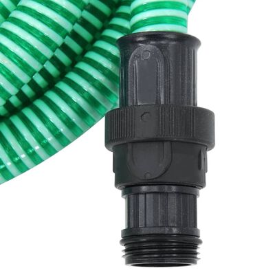 vidaXL Odsávacia hadica s PVC spojkami, zelená 1" 4 m, PVC