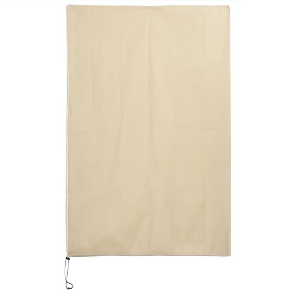 vidaXL Flísové kryty na rastliny so zipsom 2 ks 70 g/m² 1x1,55 m