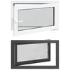vidaXL Otočn&eacute; a sklopn&eacute; okno do suter&eacute;nu RISOR 100 x 60 cm PVC a sklo