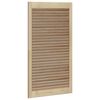 vidaXL Skř&iacute;ňov&eacute; dvere s dverami 2 pcs Pr&iacute;rodn&aacute; 110 x 2,1 x 59,5 cm