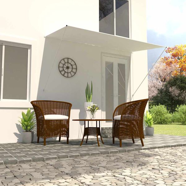 vidaXL Zaťahovacia mark&iacute;za 250x150 cm kr&eacute;mov&aacute;