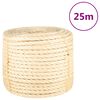vidaXL Lano 100% sisal 14 mm 25 m