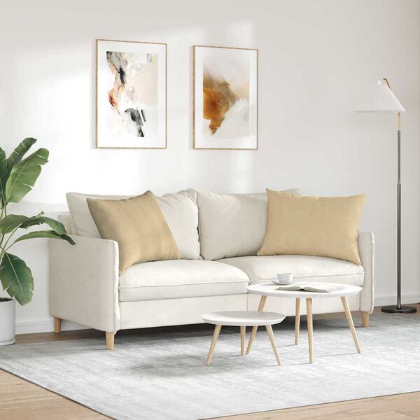 vidaXL Vankúše na pohovku 2 pcs Šedá zelená 70 x 50 cm