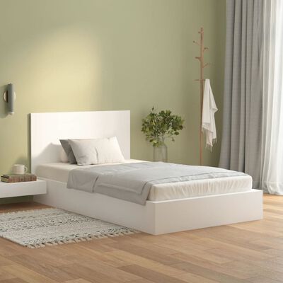 vidaXL Čelo postele biele 120x1,5x80 cm spracované drevo