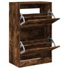 vidaXL Botn&iacute;k dymov&yacute; dub 60x34x96,5 cm kompozitn&eacute; drevo