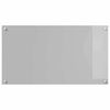 vidaXL Kuchynsk&yacute; backsplash 2 pcs Svetlosiv&aacute; 90 x 50 cm tvrden&eacute; sklo