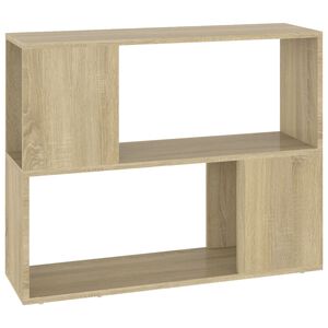 vidaXL TV skrinka dub sonoma 80x24x63 cm drevotrieska