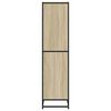 vidaXL Knižnica dub sonoma 40x35x139 cm kompozitn&eacute; drevo