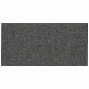 vidaXL N&aacute;stenn&yacute; čeln&iacute;k 12 pcs Tmavo &scaron;ed&aacute; 30 x 15 cm l&aacute;tka