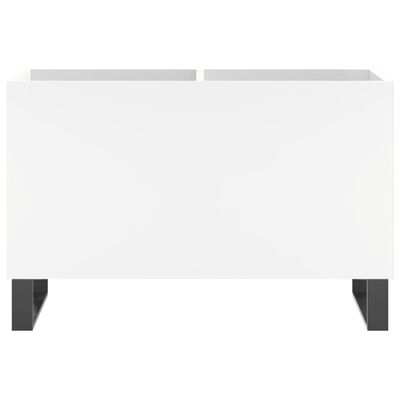 vidaXL Skrinka na platne biela 74,5x38x48 cm kompozitné drevo