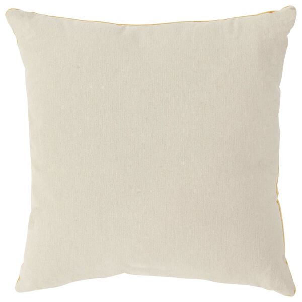 vidaXL Vank&uacute;&scaron;e bavlnen&eacute; zamatov&eacute; 2 ks 45x45 cm žlt&eacute;