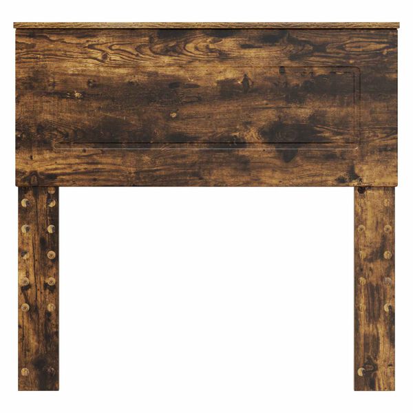 vidaXL Zadn&eacute; čelo Dymov&aacute; dub 100 cm Kompozitn&eacute; drevo