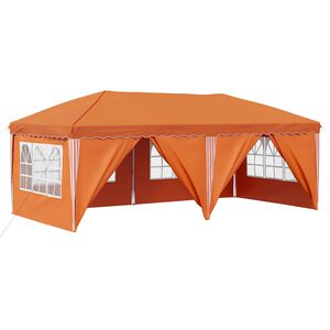 vidaXL Pr&iacute;stre&scaron;ok na p&aacute;rty 575 x 288 x 245 cm Oranžov&aacute;