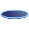 vidaXL Splash pad pre deti a psov Modr&aacute; &Oslash;200 x 9 cm PVC