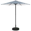 vidaXL Z&aacute;hradn&yacute; slnečn&iacute;k s podstavcom 230 x 230 cm Polyester