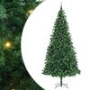 vidaXL Umel&yacute; vianočn&yacute; stromček Zelen&aacute; 300 cm PVC, kov a plast