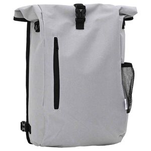 vidaXL Cyklistick&aacute; ta&scaron;ka Siv&aacute; 31 x 13 x 58 cm Polyester