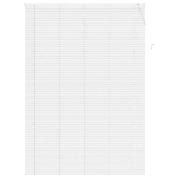 vidaXL Žal&uacute;zia Nastaviteľn&aacute; Biela 213 x 160 cm PVC
