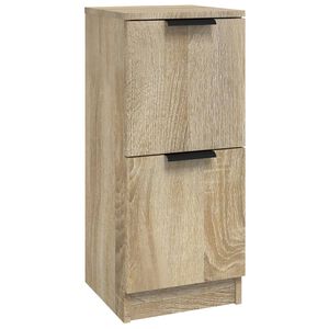 vidaXL Komoda dub sonoma 30x30x70 cm spracovan&eacute; drevo