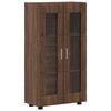 vidaXL Serv&iacute;rovacia skriňa FLORIN 55,5 x 29 x 100 cm Hned&yacute; dub