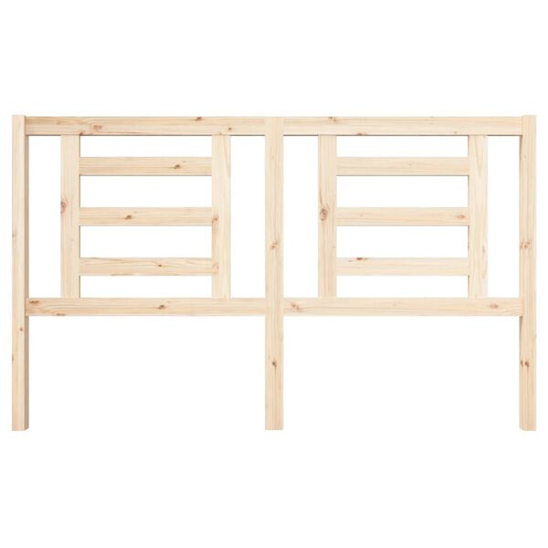 vidaXL Čelo postele 166x4x100 cm masívna borovica