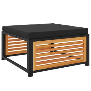 vidaXL Z&aacute;hradn&aacute; stolička s vank&uacute;&scaron;mi 68x68x30 cm ak&aacute;ciov&yacute; mas&iacute;v