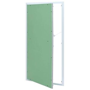 vidaXL Access Panel Zelen&aacute; a strieborn&aacute; 55 x 105 cm