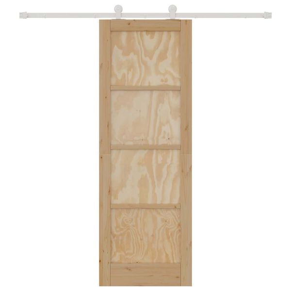 vidaXL Posuvn&eacute; dvere ORKDAL Hned&aacute; 73,5 x 211 cm