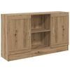 vidaXL Komoda dub artisan 120x30,5x70 cm kompozitn&eacute; drevo