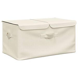 vidaXL &Uacute;ložn&yacute; box l&aacute;tkov&yacute; 50x30x25 cm kr&eacute;mov&yacute;