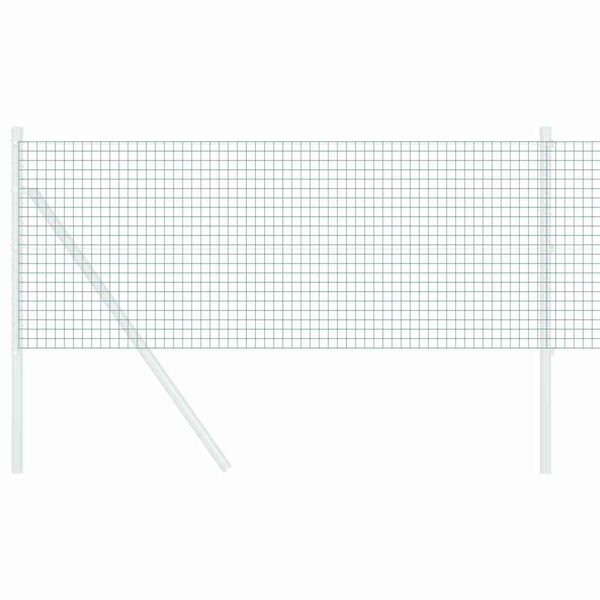 vidaXL Zvaren&yacute; dr&ocirc;ten&yacute; plot Zelen&aacute; 0.8 x 50 m