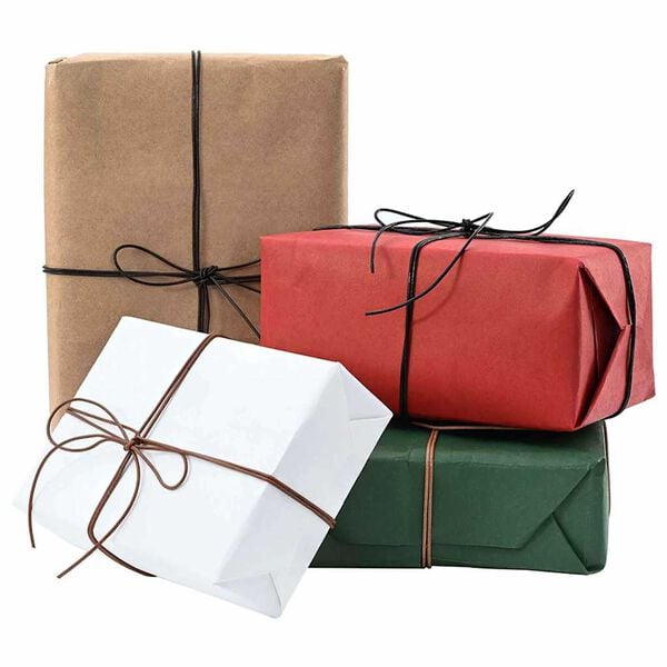 vidaXL Kožen&aacute; &scaron;n&uacute;rka Hned&aacute; &Oslash;1 mm x 5 m Koža