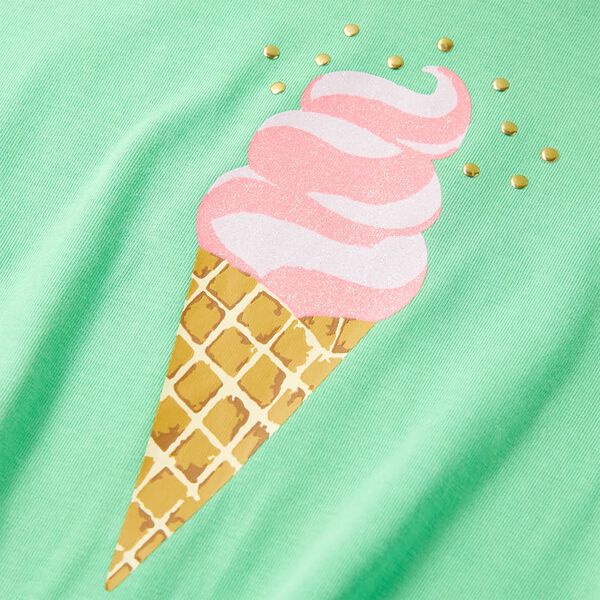 Detské tričko svetlozelené 140