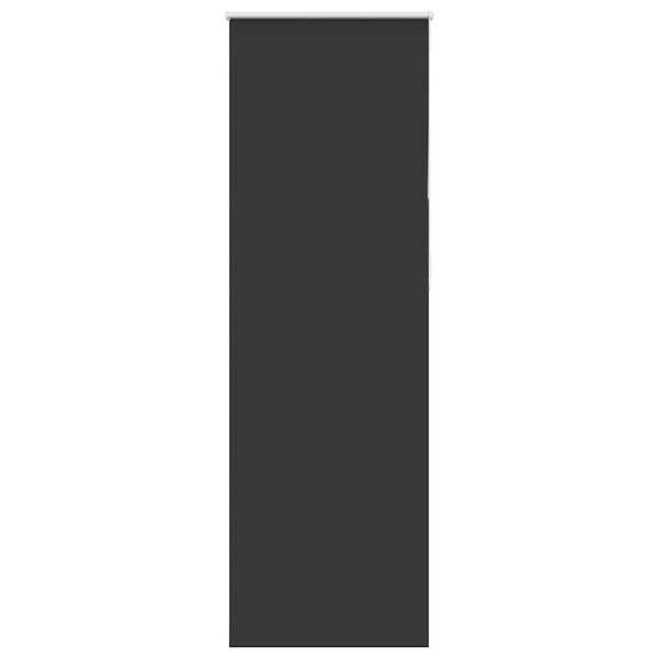 vidaXL Roleta Zatemnenie Čierna 70x230 cm &Scaron;&iacute;rka l&aacute;tky 65,7cm Polyester