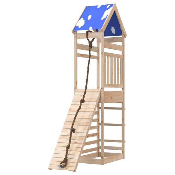 vidaXL Vonkaj&scaron;ia s&uacute;prava na hranie mas&iacute;vna borovica