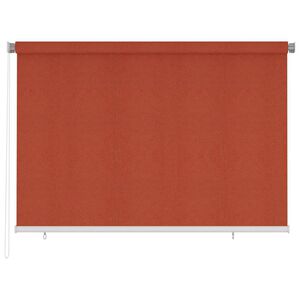 vidaXL Vonkaj&scaron;ia zatemňovacia roleta 225 (&Scaron;) x 140 (V) cm terakotov&aacute; HDPE