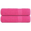 vidaXL Osu&scaron;ky FROGN 2 ks ružov&eacute; 100x150 cm 360 g/m&sup2;