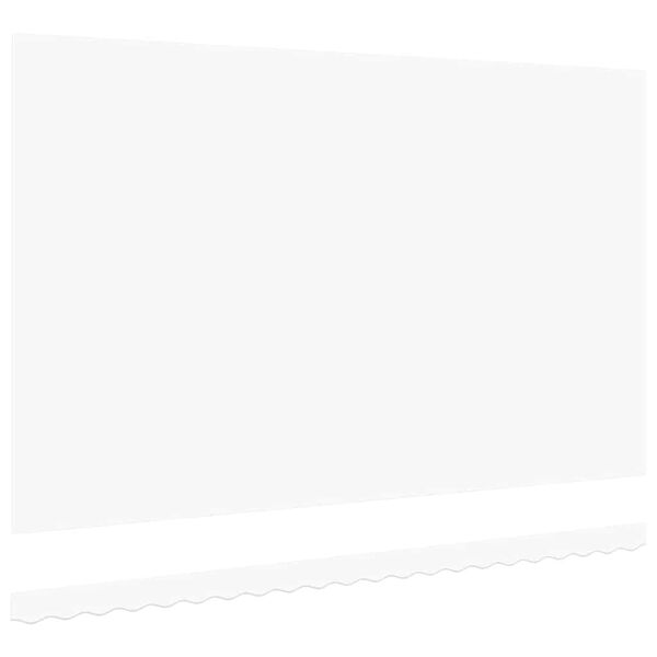 vidaXL Náhradná látka na markízu Biela 500 × 350 cm Plátno