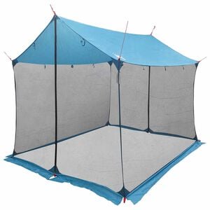 vidaXL Stanov&yacute; plachty s sieťov&yacute;mi stenami 270 x 210 x 210 cm Modr&aacute;