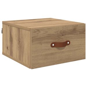 vidaXL N&aacute;stenn&aacute; nočn&aacute; skrinka 35 x 35 x 20 cm Kompozitn&eacute; drevo