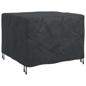 vidaXL Obal na n&aacute;bytok Jednofarebn&yacute; Čierna 113 x 113 x 73 cm 420D