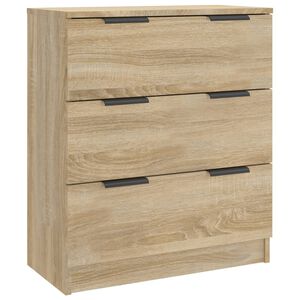 vidaXL Komoda dub sonoma 60x30x70 cm spracovan&eacute; drevo