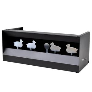 vidaXL Magnetick&aacute; strelnica s lapačom guliek, 4+1 terče v tvare kačky