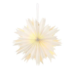 vidaXL Vianočn&eacute; osvetlenie RAAHE 10 LED Tepl&aacute; biela 45 x 17 x 45 cm