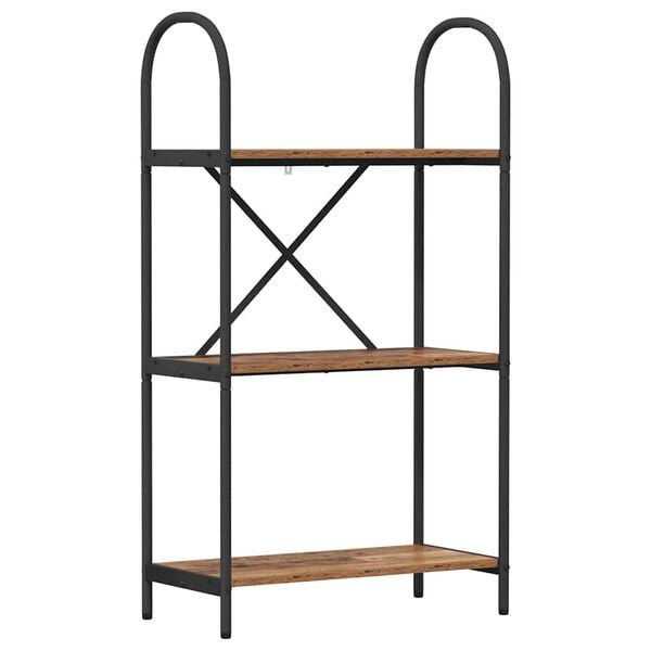 vidaXL Reg&aacute;l na knihy Star&eacute; drevo 60 x 30 x 109 cm Kompozitn&eacute; drevo