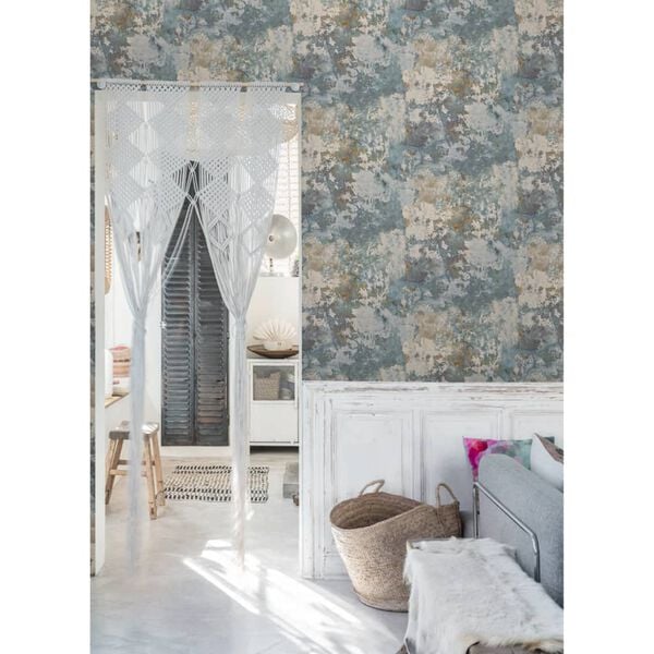 DUTCH WALLCOVERINGS Tapeta bet&oacute;novosiv&aacute; a zelen&aacute;