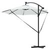 vidaXL Kantileverový banánový parasol Piesková 294 x 294 x 248 cm