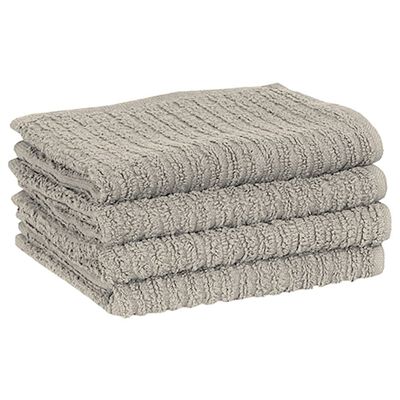 vidaXL 15-diel.sada uterákov rukavice držiaky na hrnce sivé bavlna