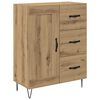 vidaXL Serv&iacute;rovacia skriňa Remeseln&yacute; Dub 69,5 x 34 x 90 cm
