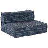 vidaXL Modul&aacute;rna pohovka 4 pcs Indigo 70 x 70 x 56 cm l&aacute;tka